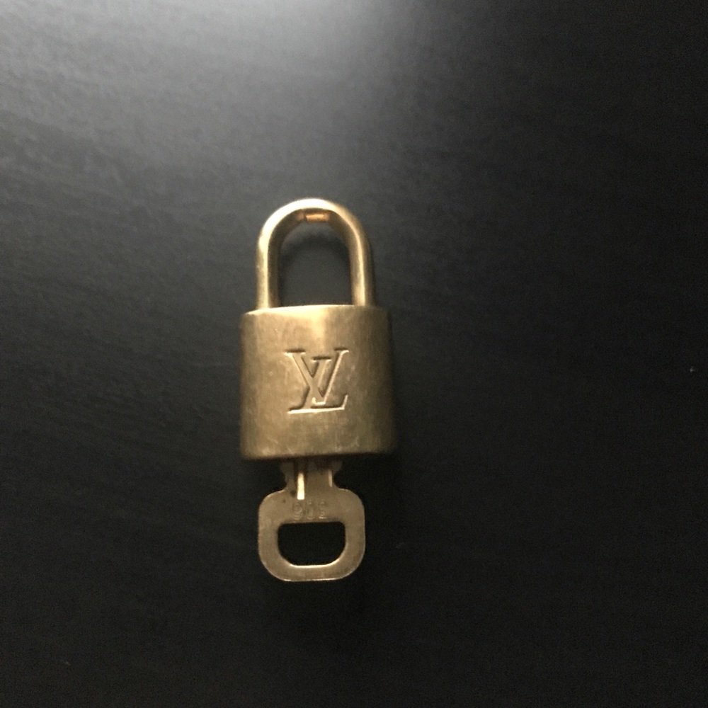 Vintage Louis Vuitton PadLock And Key